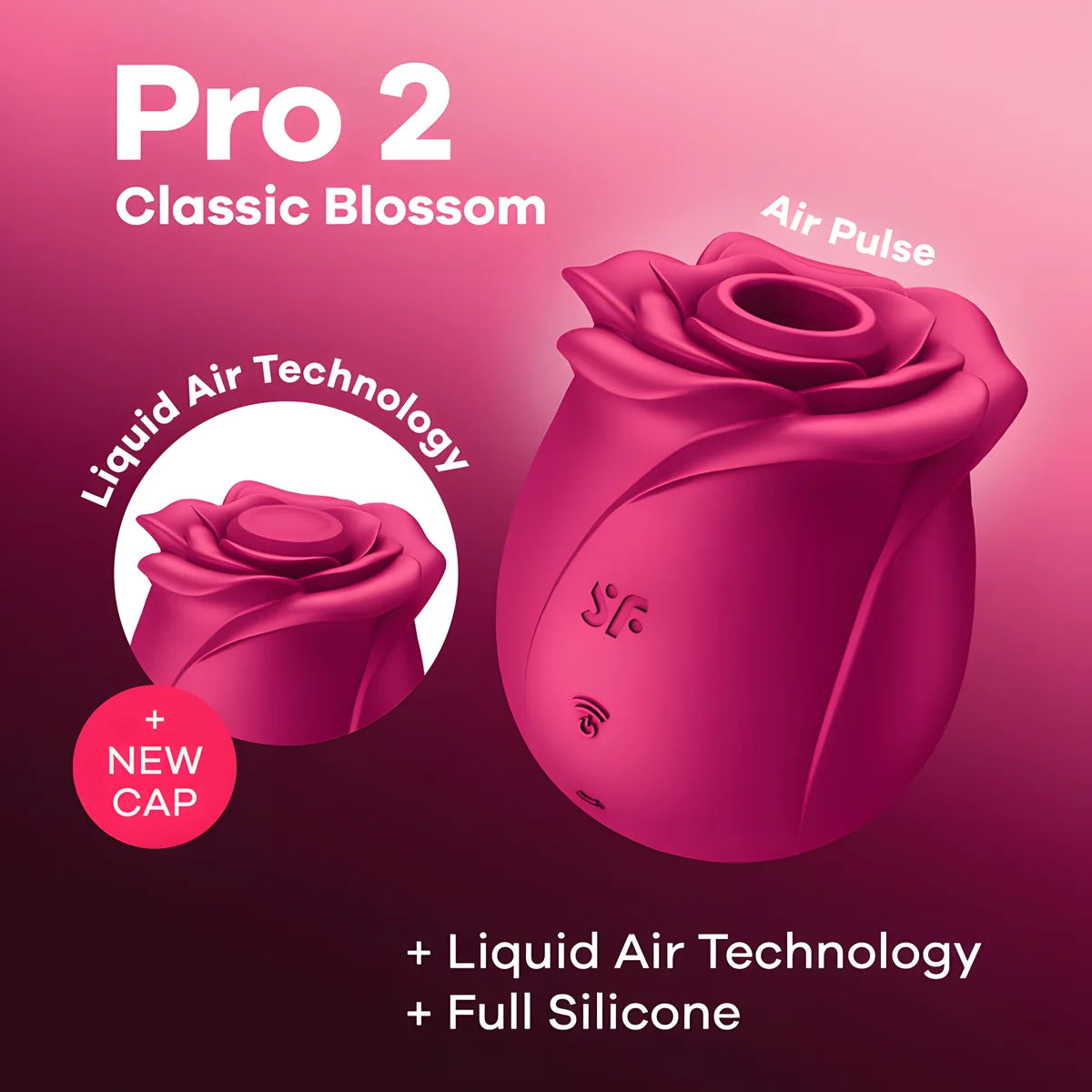 satisfyer air pulse vibrateur fleur classique pro 2