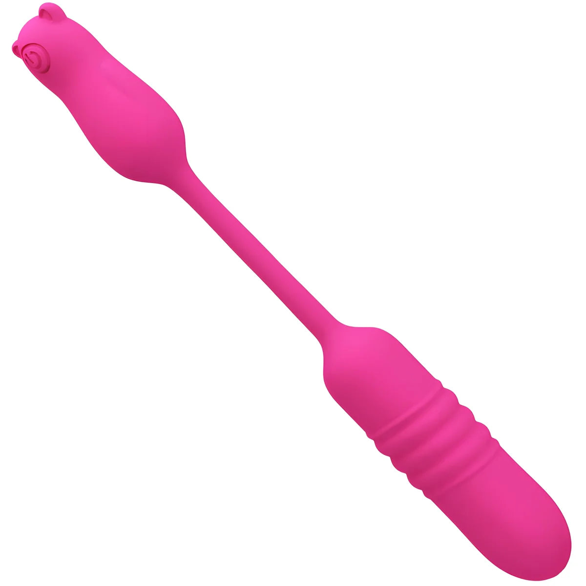 pretty love nobikuma balle vibrante en silicone rose