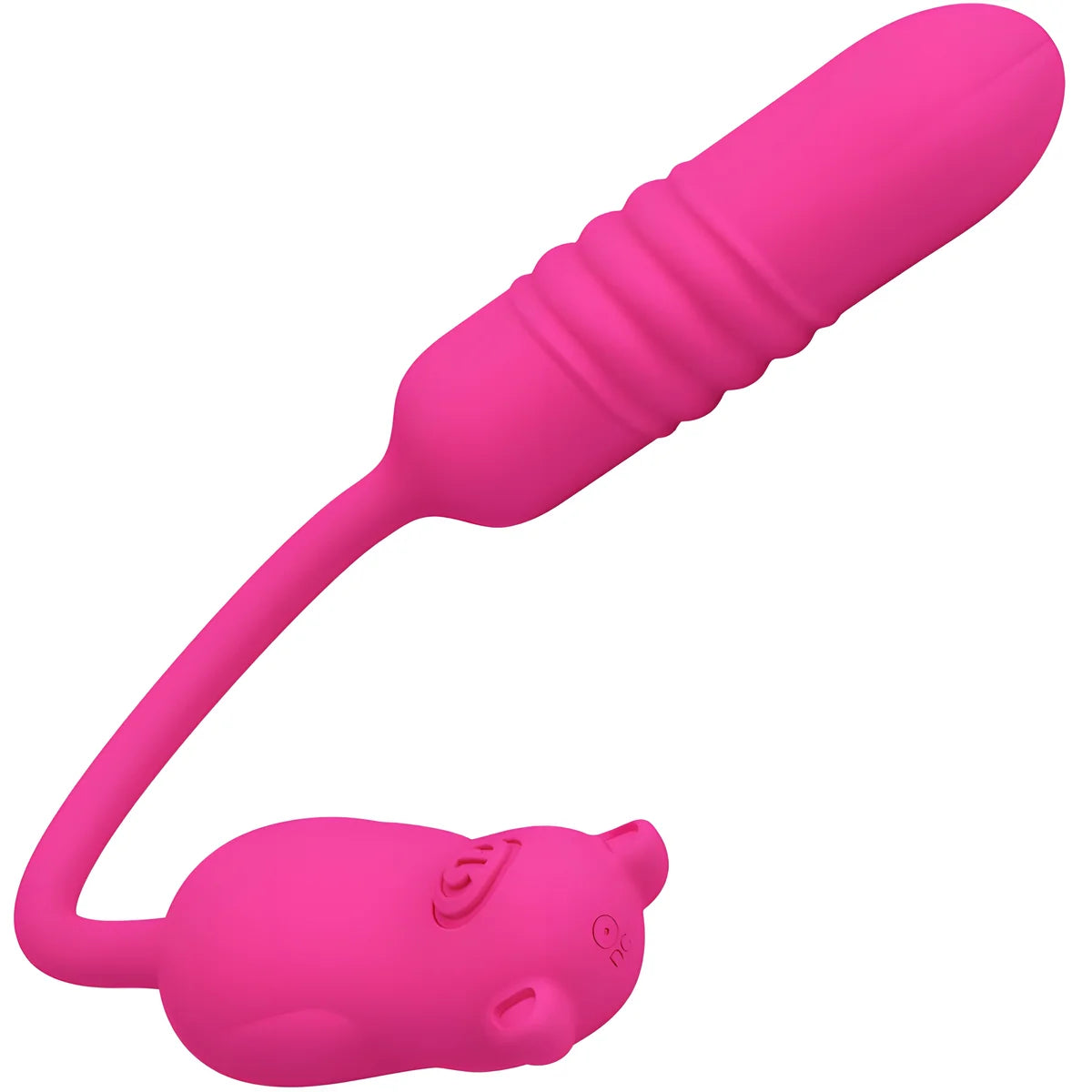 pretty love nobikuma balle vibrante en silicone rose