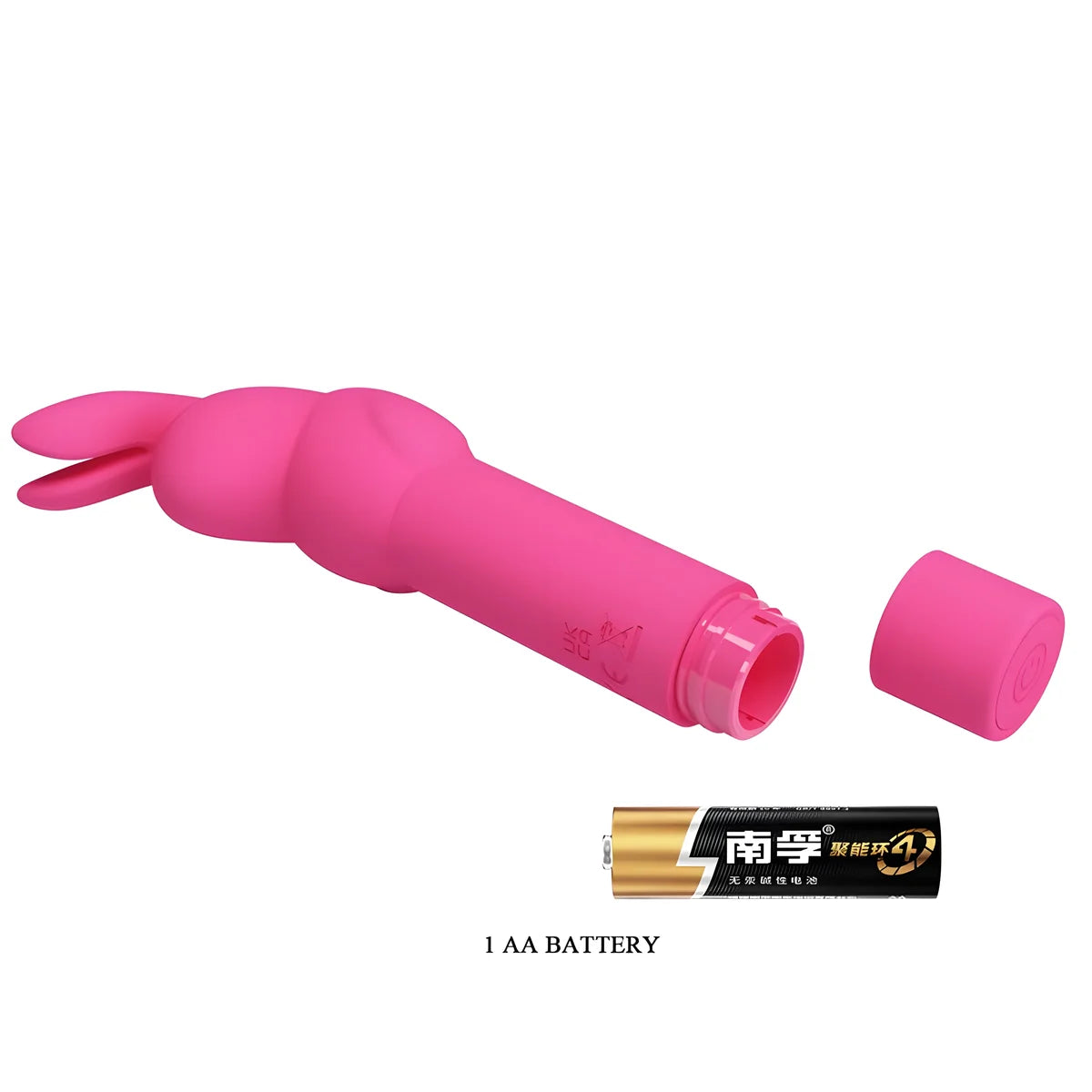pretty love vibrateur en silicone lapin gerardo fuschia
