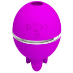 PRETTY LOVE - VIBRATEUR ROND EN SILICONE GEMINI BALL VIOLET - Vignette | Adopt1toy