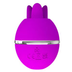 PRETTY LOVE - VIBRATEUR ROND EN SILICONE GEMINI BALL VIOLET - Vignette | Adopt1toy