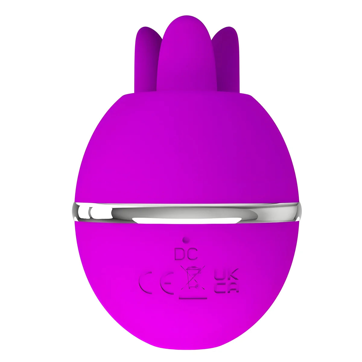 pretty love vibrateur rond en silicone gemini ball violet