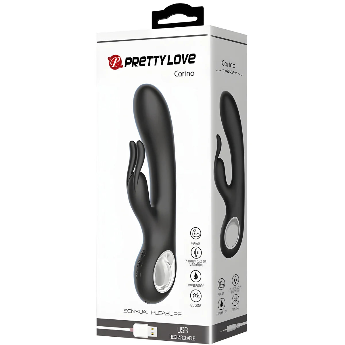 pretty love vibrateur carina clitoris et stimulateur point g