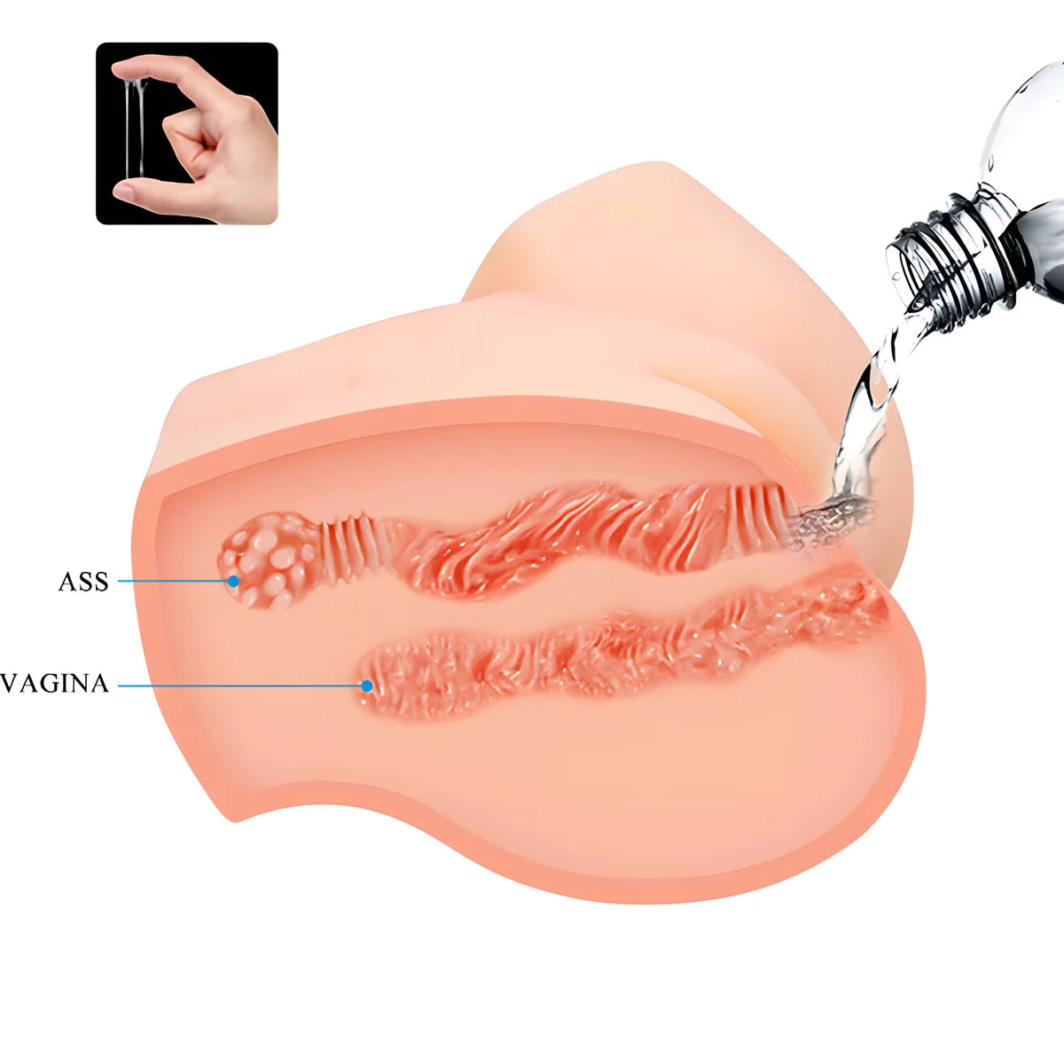 crazy bull vibrateur vagin et anus realiste samantha