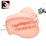 CRAZY BULL - VAGIN ET ANUS RÉALISTES DOUBLE VIBRATION - Vignette | Adopt1toy