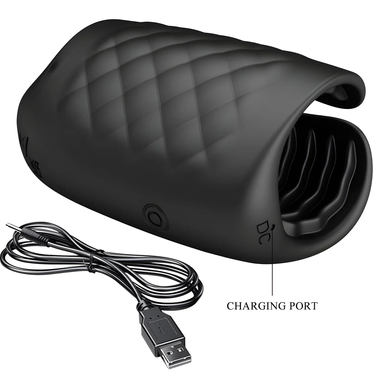 pretty love masturbateur manuel pour vibrateur rechargeable gland