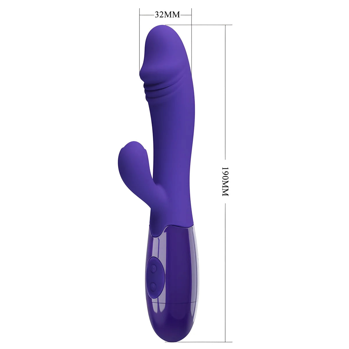 pretty love vibrateur snappy youth stimulateur de point g violet