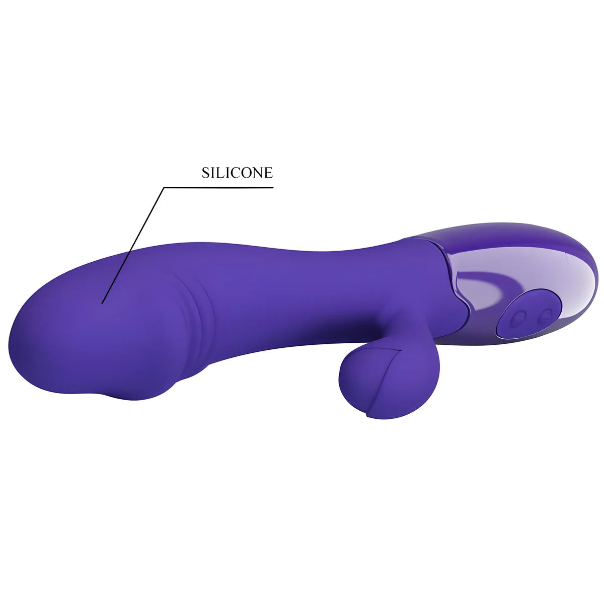 pretty love vibrateur snappy youth stimulateur de point g violet