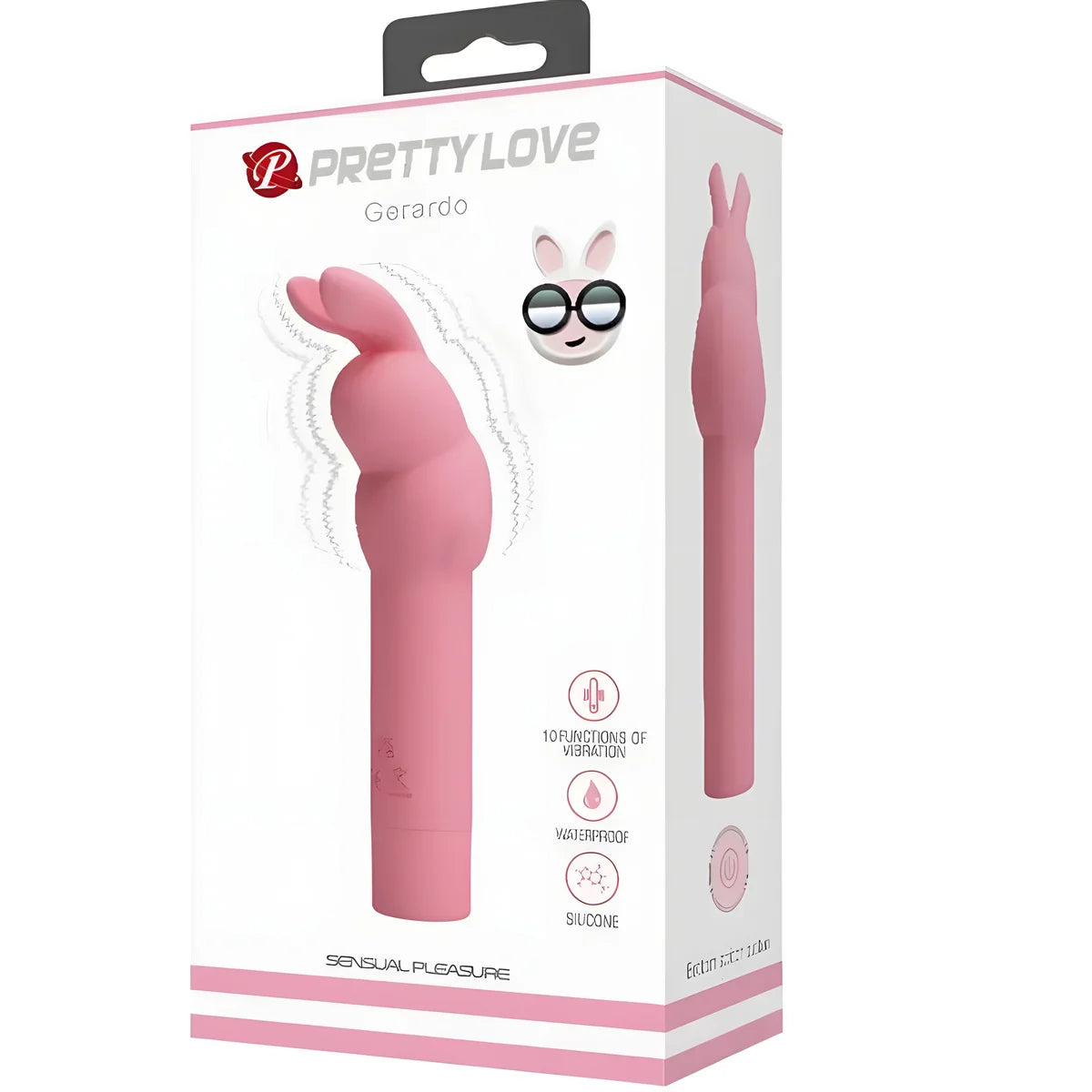 pretty love vibrateur lapin rose