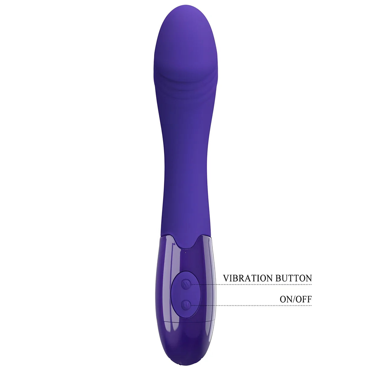 pretty love dildo vibrateur violet elemental youth