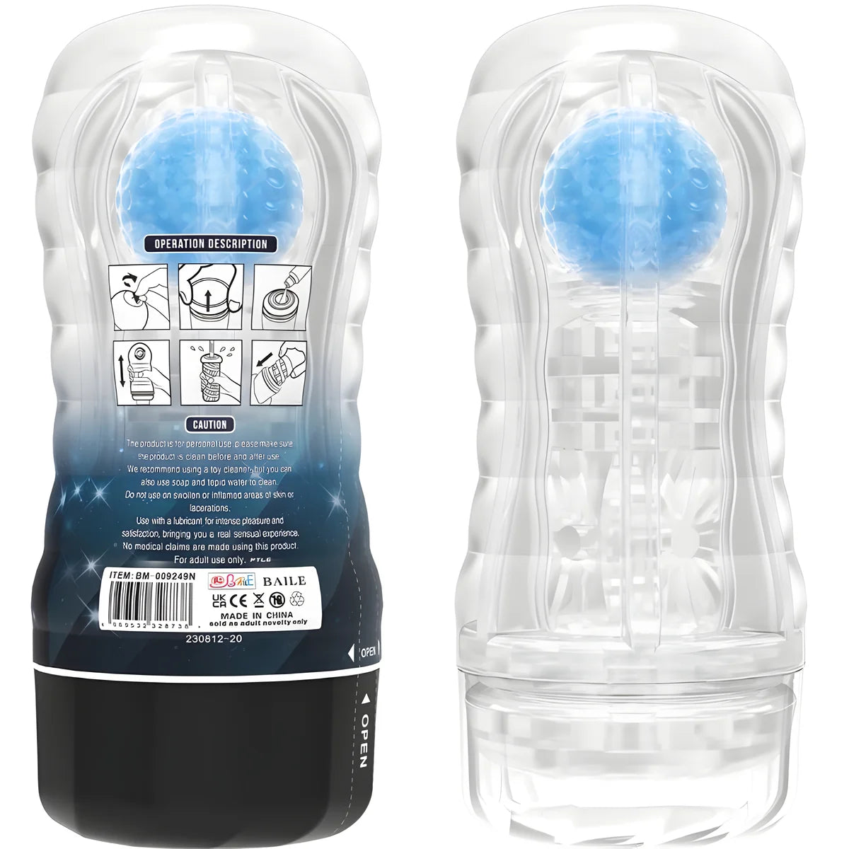 pretty love housse de masturbateur planet bleu