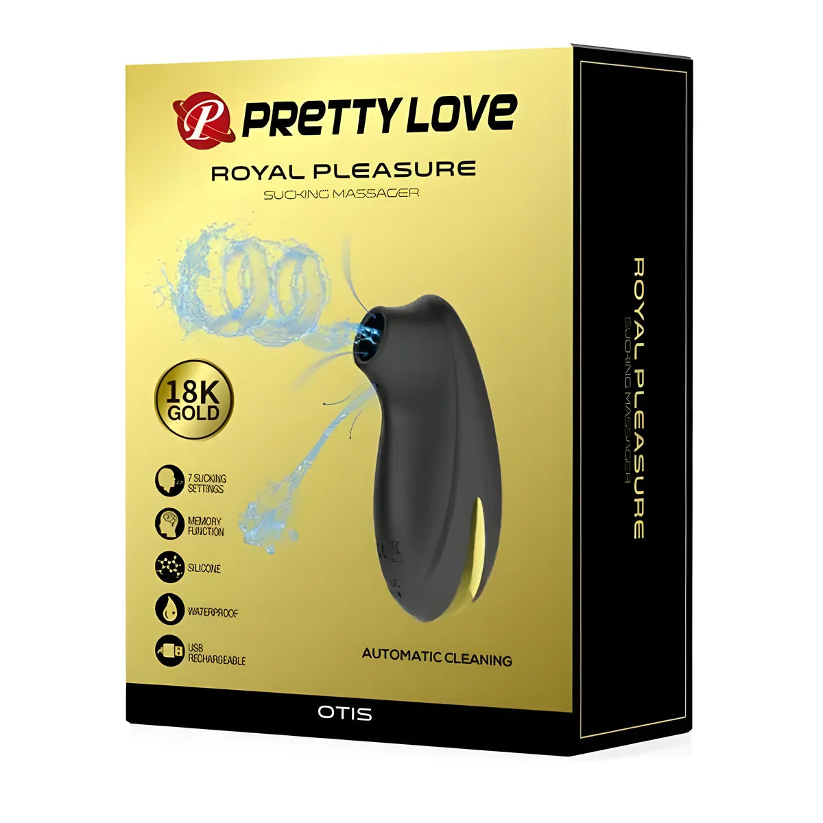 pretty love masseur daspiration de luxe rechargeable noir