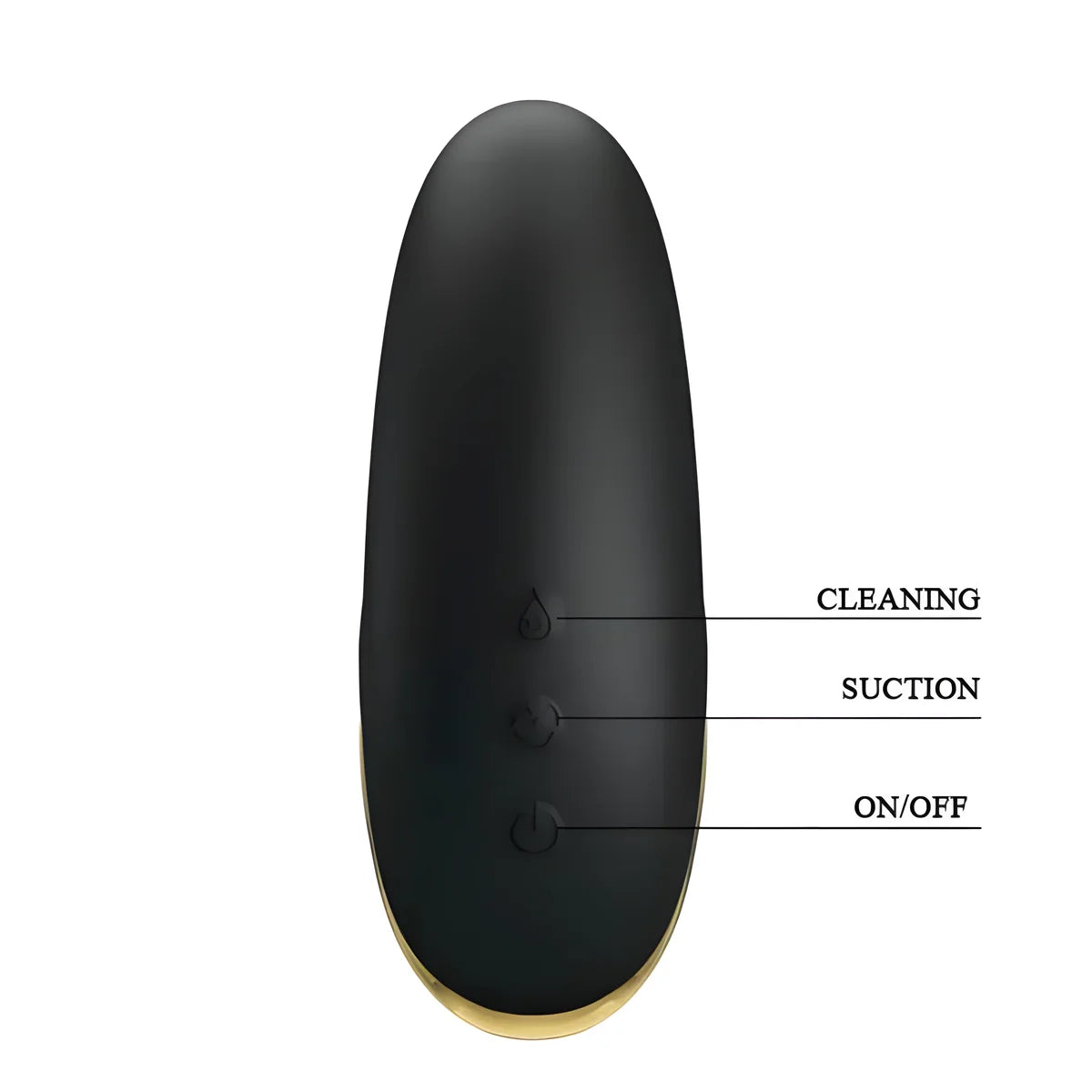 pretty love masseur daspiration de luxe rechargeable noir