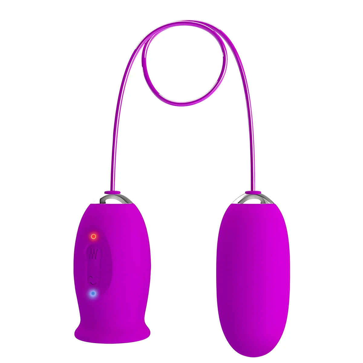 pretty love vibrateur rechargeable daisy dual egg violet