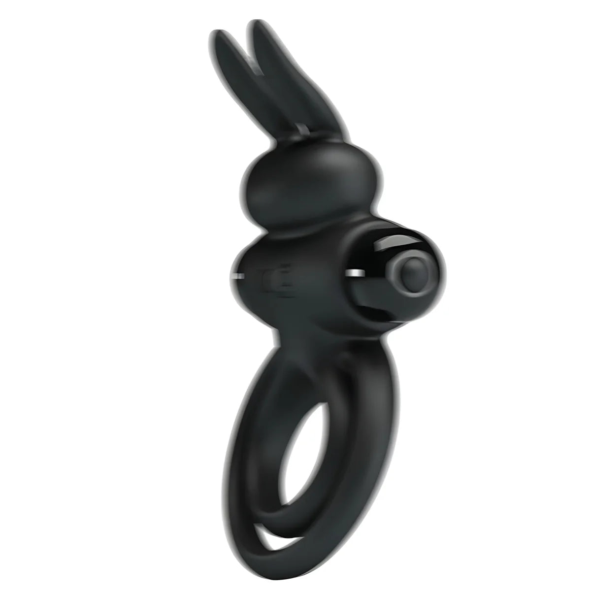 pretty love anneau de lapin vibrator iii pour penis noir