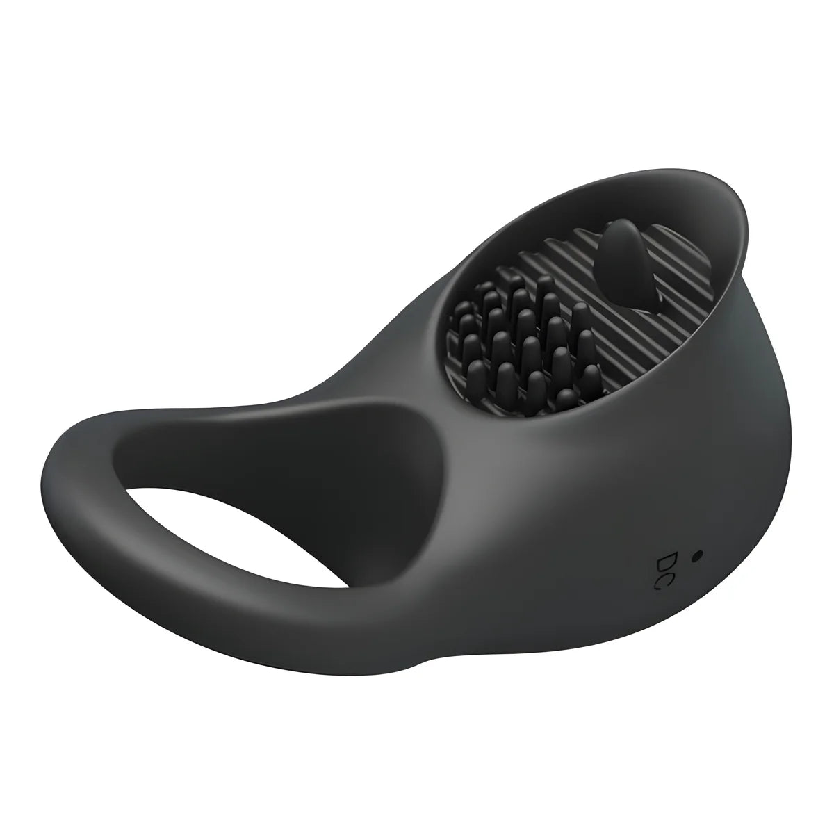 pretty love anneau penis vibrant avec langue noire