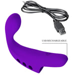 PRETTY LOVE - VIBRATEUR  DOIGT RECHARGEABLE GORGON VIOLET - Vignette | Adopt1toy