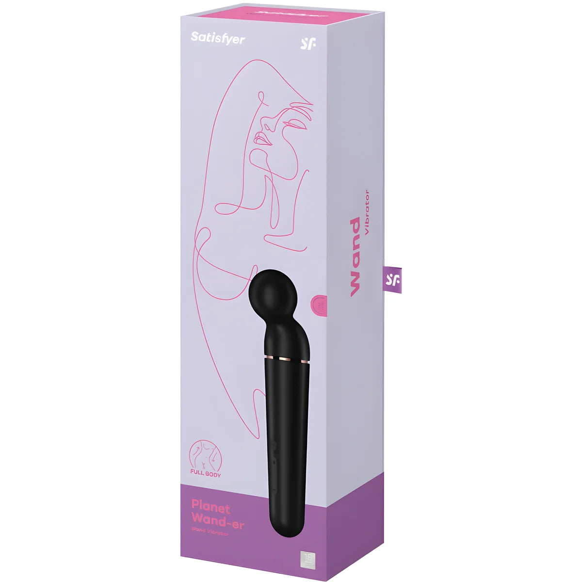satisfyer planet wand er vibrateur massager berry