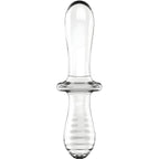 satisfyer gode double cristal transparent