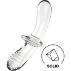 satisfyer gode double cristal transparent