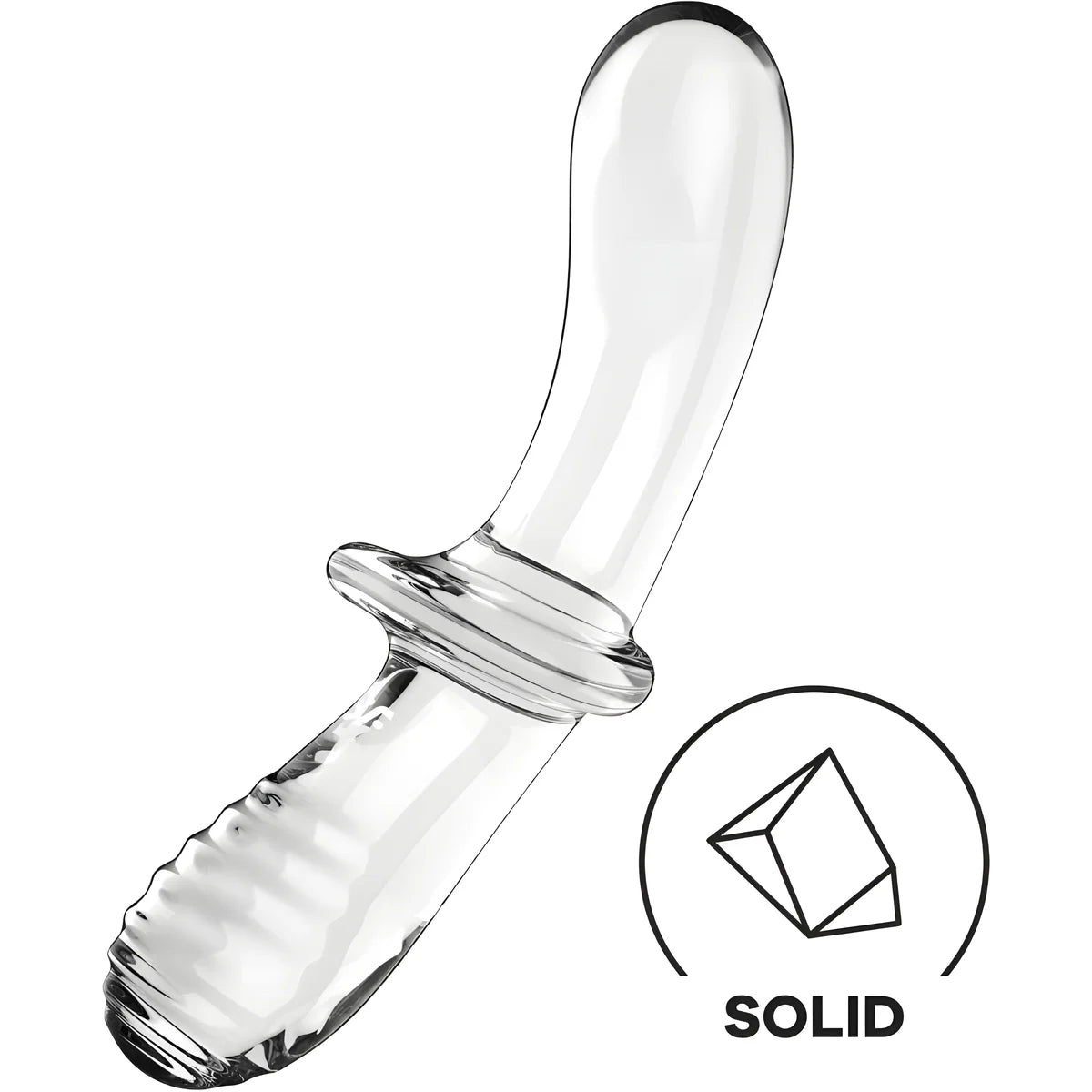 satisfyer gode double cristal transparent