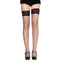 leg avenue bas resille et dentelle noire