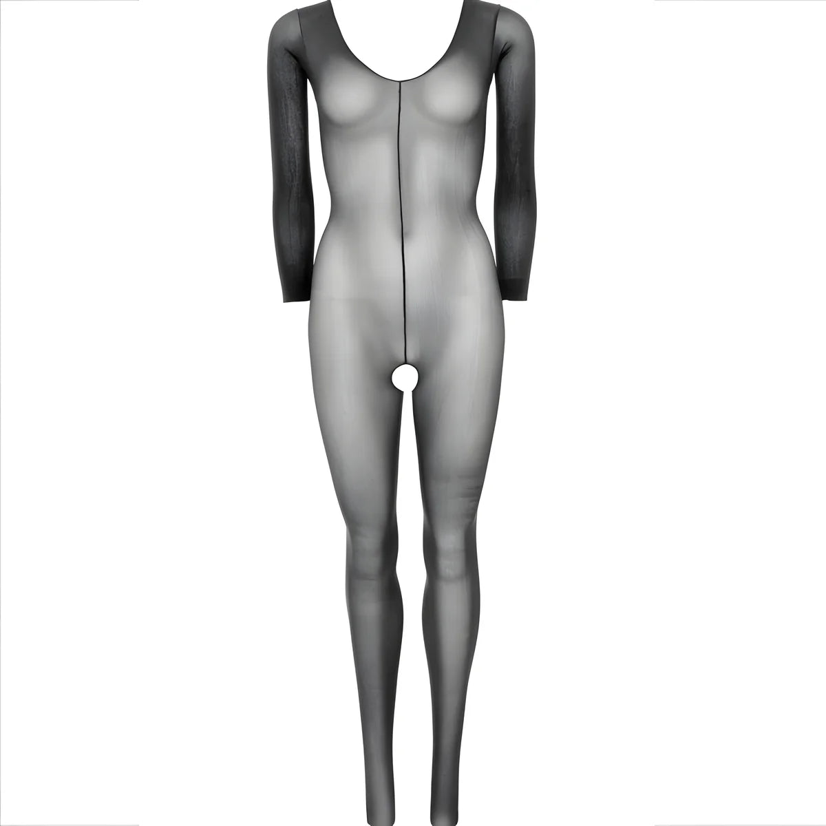 leg avenue bodystocking manches longues noir