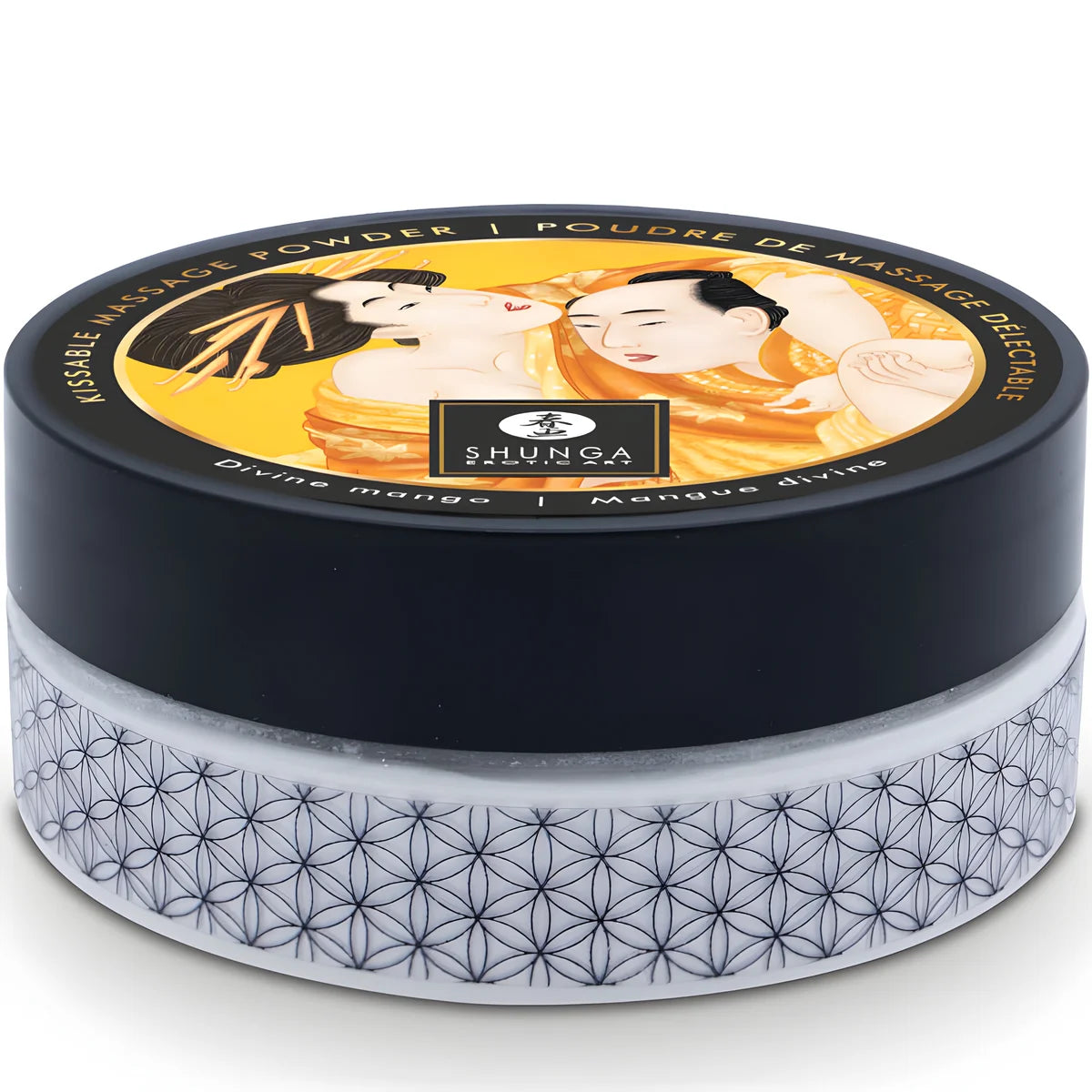 shunga kit de poudre de massage comestible mangue