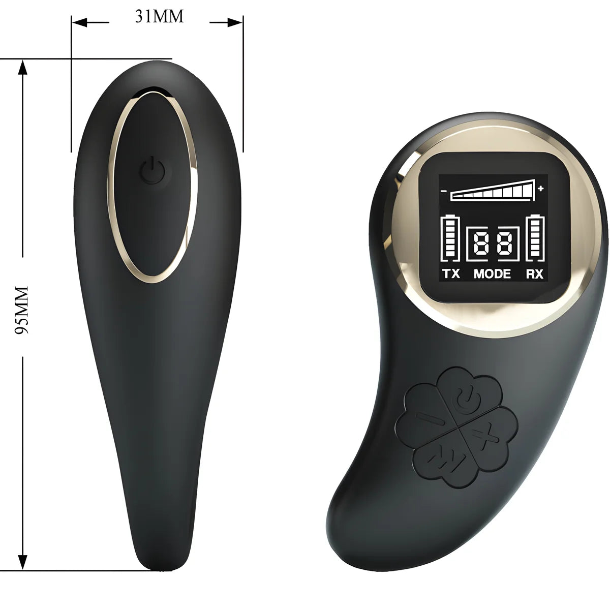 pretty love telecommande vibrateur nathan double plaisir