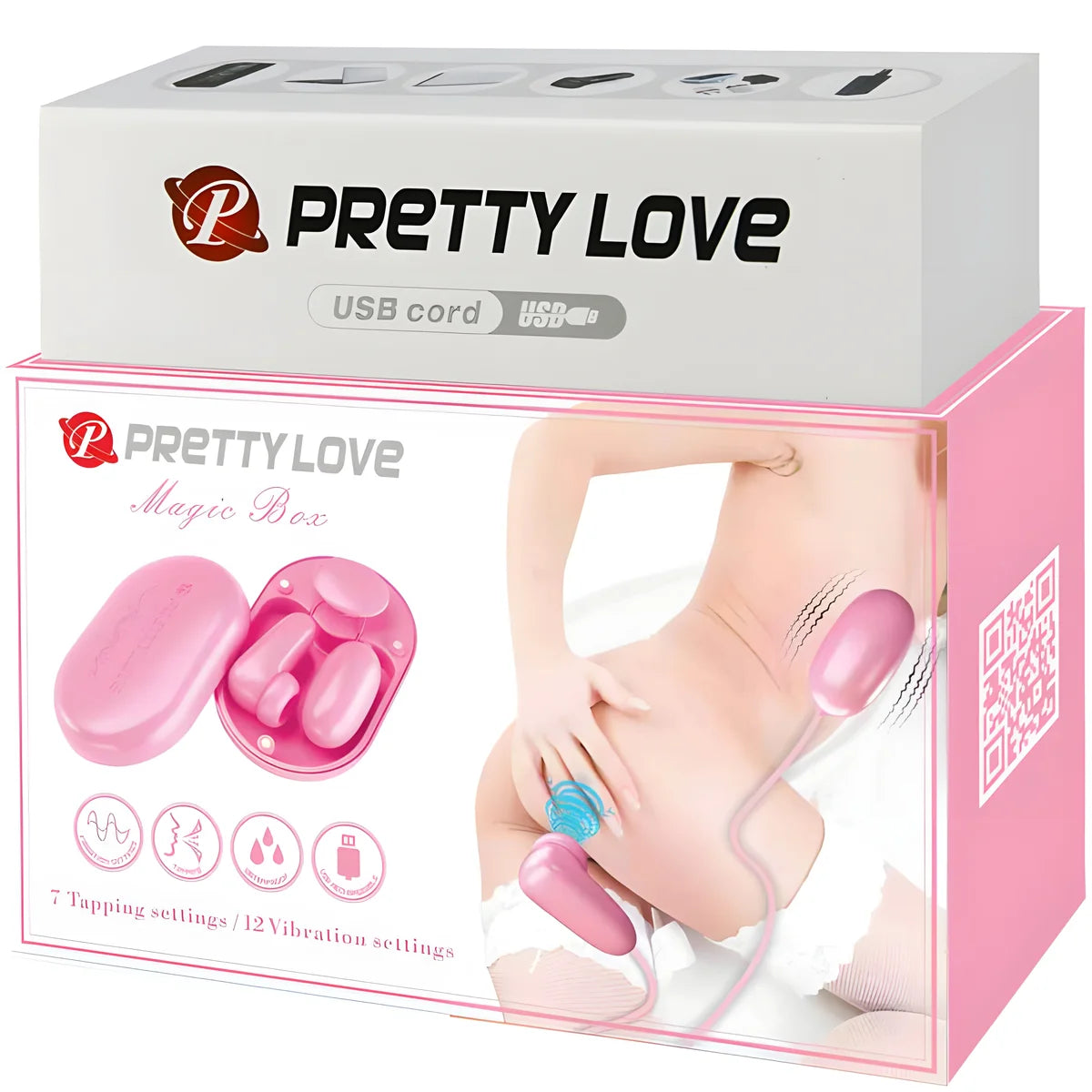 pretty love magic box balle vibrante stimulateur rose