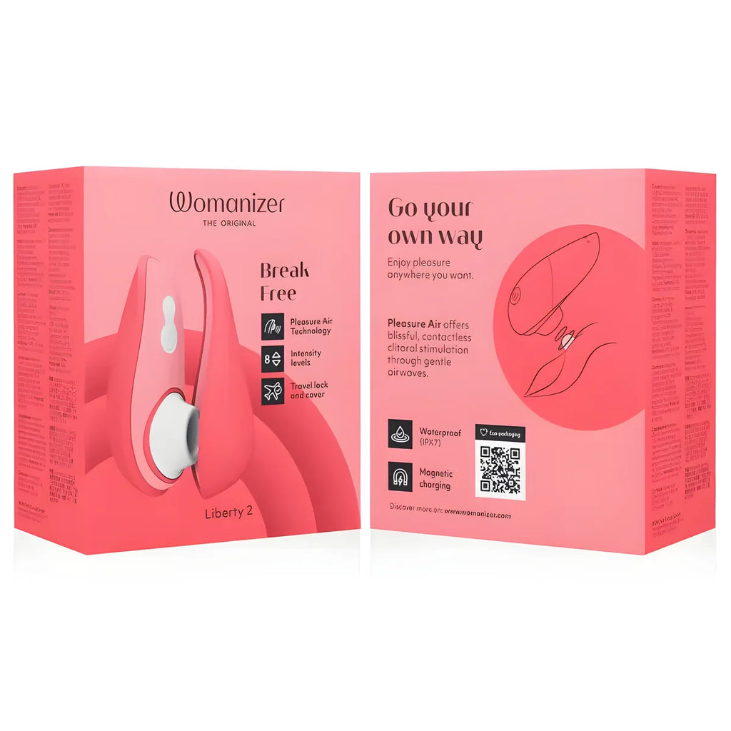 womanizer liberty 2 stimulateur ventouse clitoris vert clair