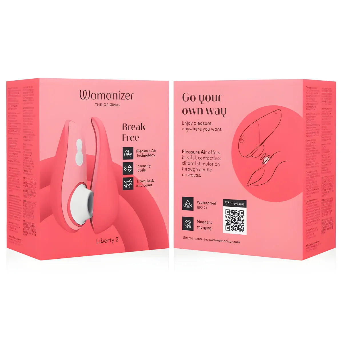 womanizer liberty 2 stimulateur ventouse clitoris vert clair