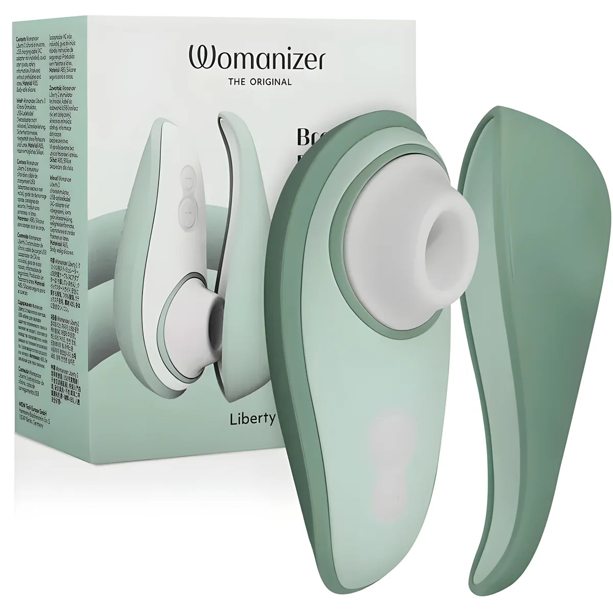womanizer liberty 2 stimulateur ventouse clitoris vert clair