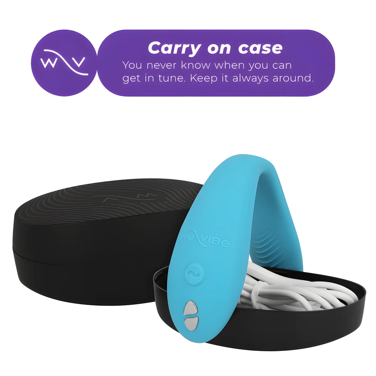 we vibe sync go double stimulateur violet