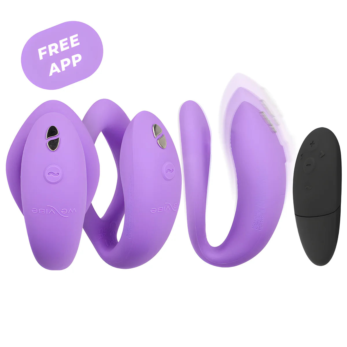 we vibe sync o telecommande vibrateur flexible vert fonce