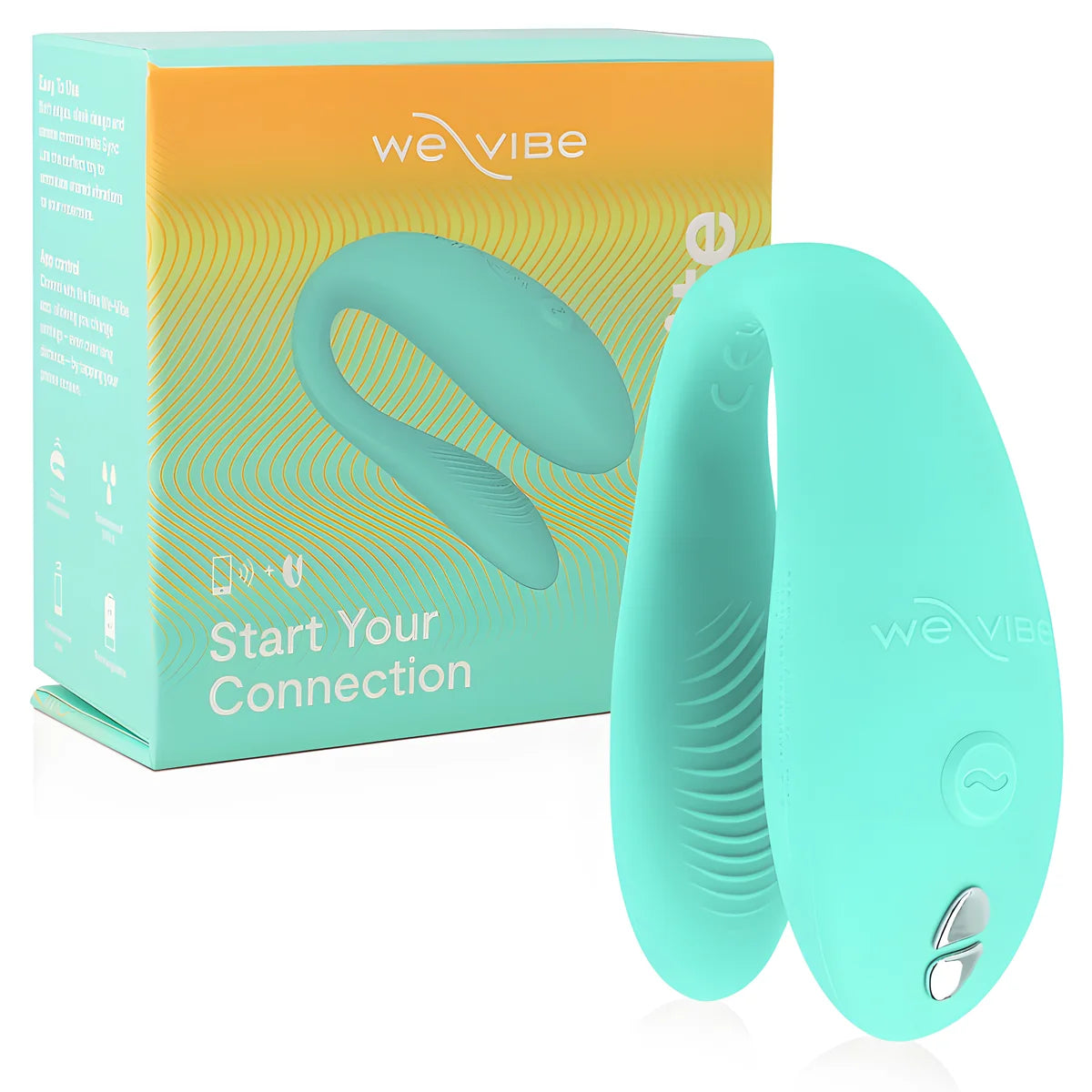 we vibe sync lite stimulateur de clitoris rose