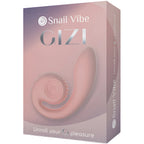 snail vibe gizi dual stimulateur rose
