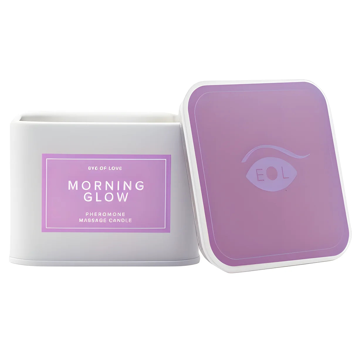 eye of love bougie de massage morning glow pour femme 150 ml