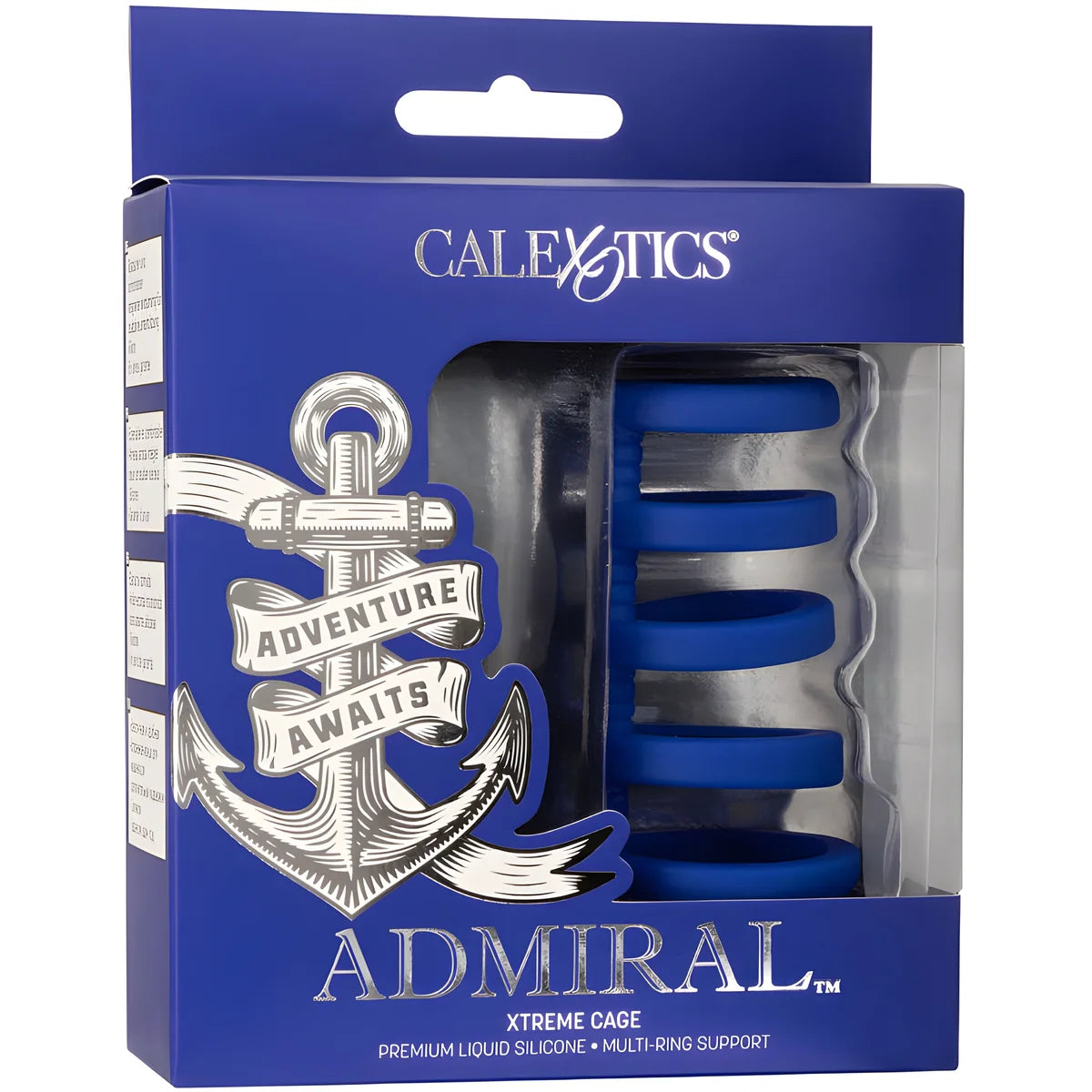 calexotics admiral xtreme cage bleu