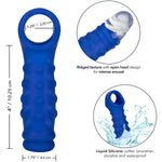 CALEXOTICS - ADMIRAL COUVERCLE DE PÉNIS EN PERLES SILICONE LIQUIDE BLEU - Vignette | Adopt1toy