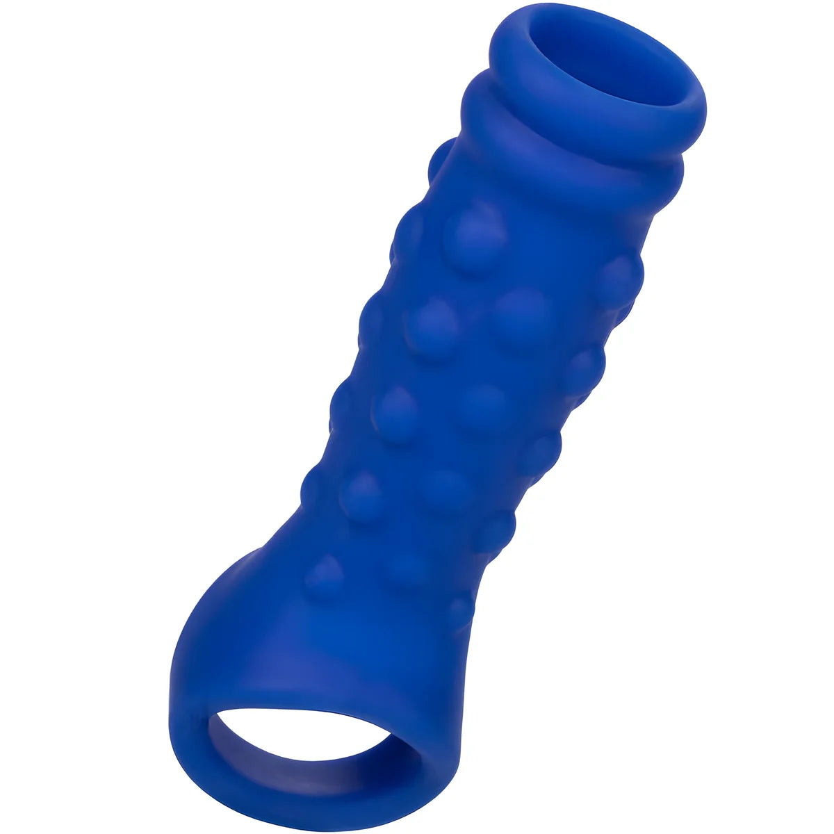 calexotics admiral couvercle de penis en perles silicone liquide bleu