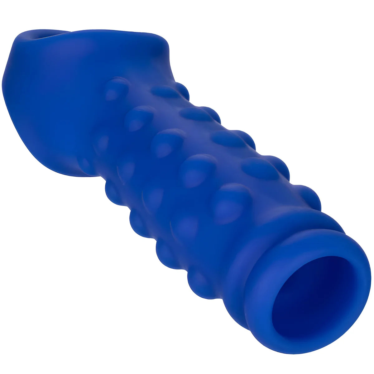 calexotics admiral couvercle de penis en perles silicone liquide bleu