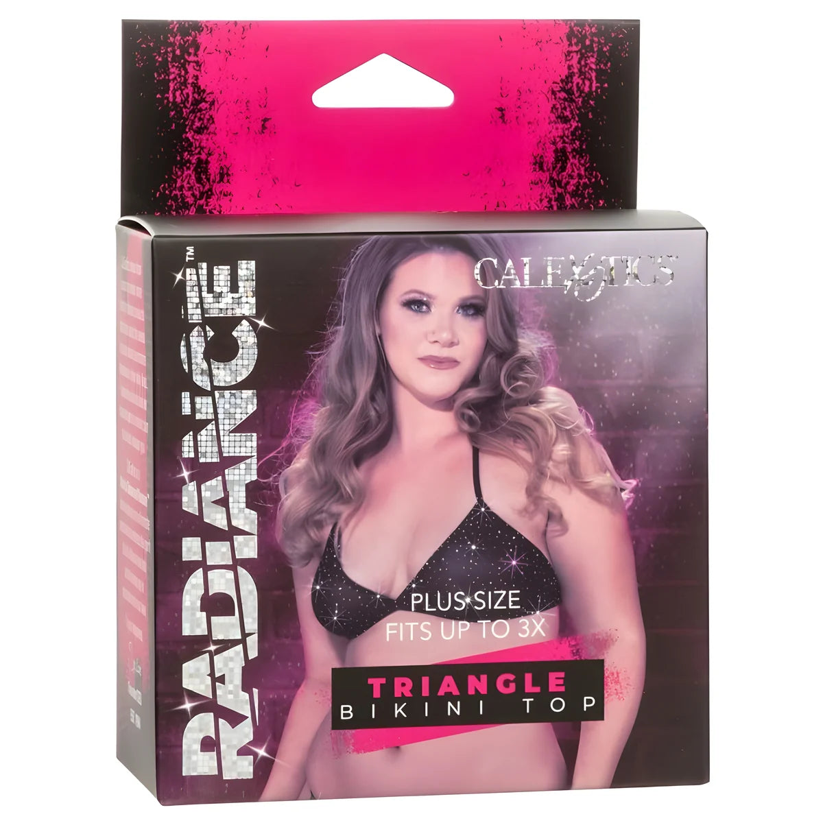 calexotics radiance haut de bikini triangle rhin grande taille