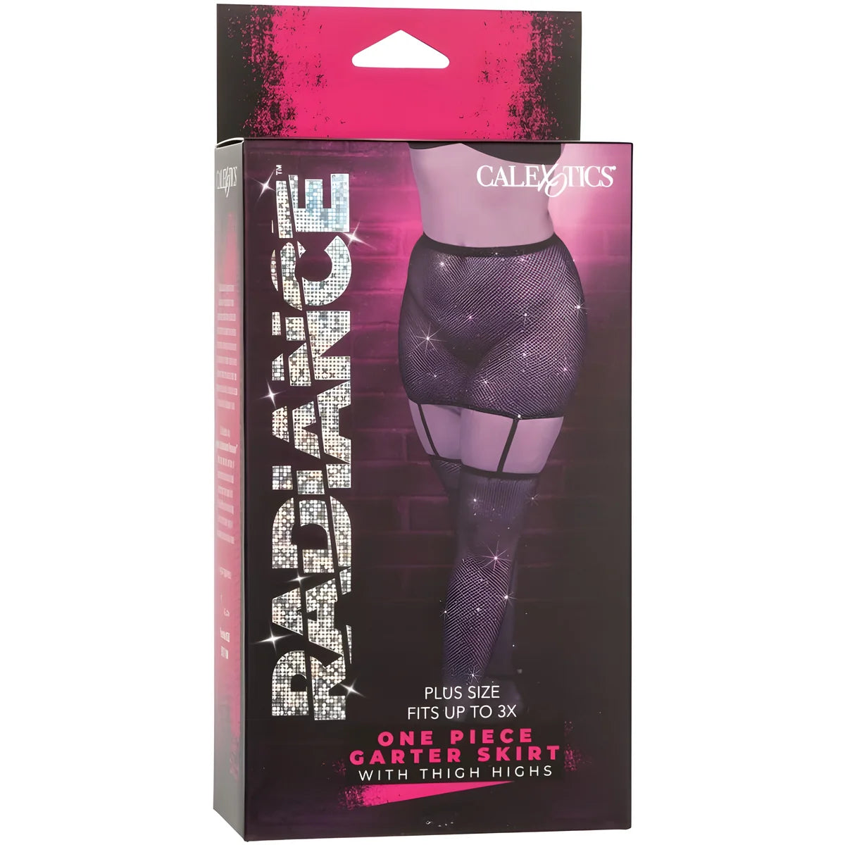 calexotics radiance jupe jarretieres cuisses grande taille