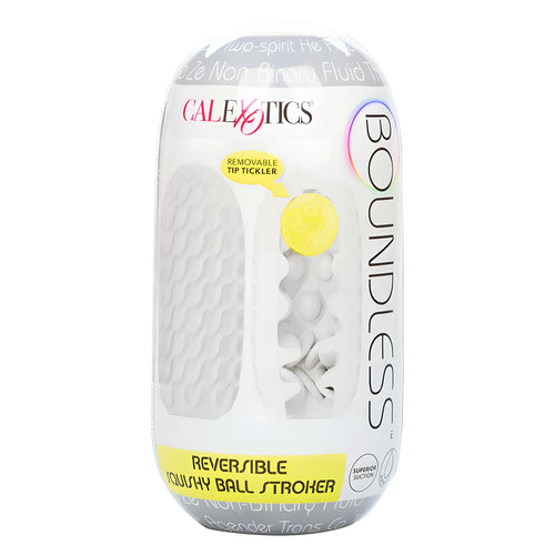 calexotics boundless squishy reversible ball stroke gris