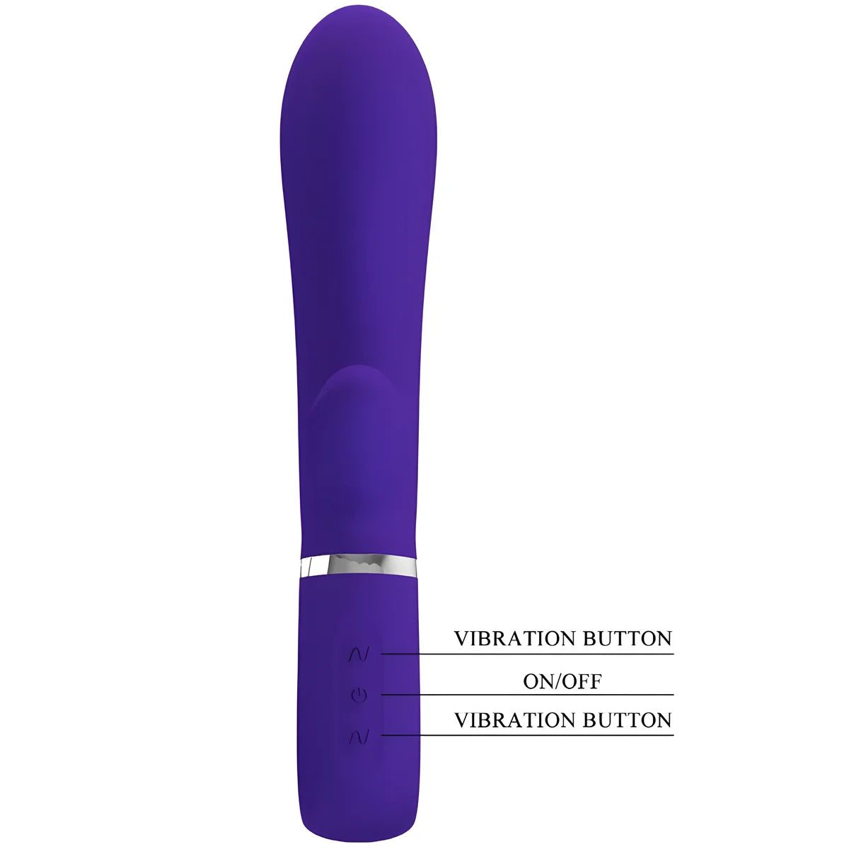 pretty love vibrateur multifonction g spot thomas violet