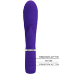 PRETTY LOVE - VIBRATEUR MULTIFONCTION G-SPOT PRESCOTT VIOLET - Vignette | Adopt1toy