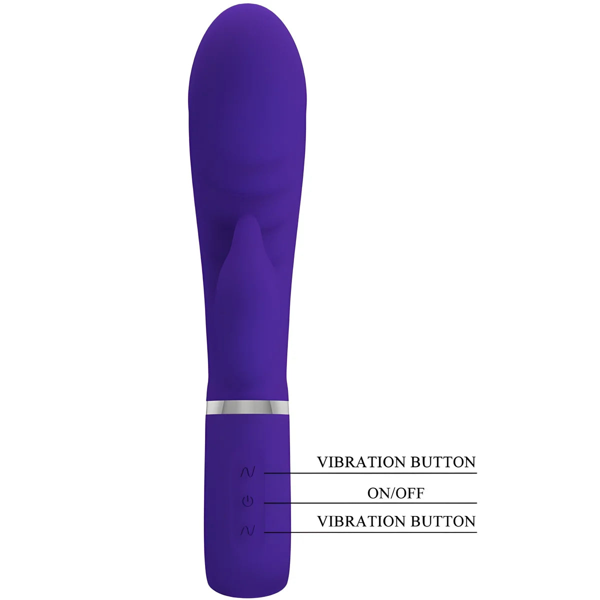 pretty love vibrateur multifonction g spot prescott violet