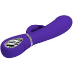 PRETTY LOVE - VIBRATEUR MULTIFONCTION G-SPOT PRESCOTT VIOLET - Vignette | Adopt1toy